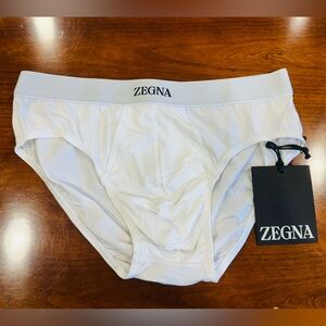 ERMENEGILDO ZEGNA***Men’s White Briefs***Med. $118